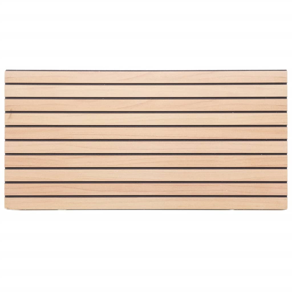 VidaXL vægpaneler 5 stk 3d 100x50 cm eps brun