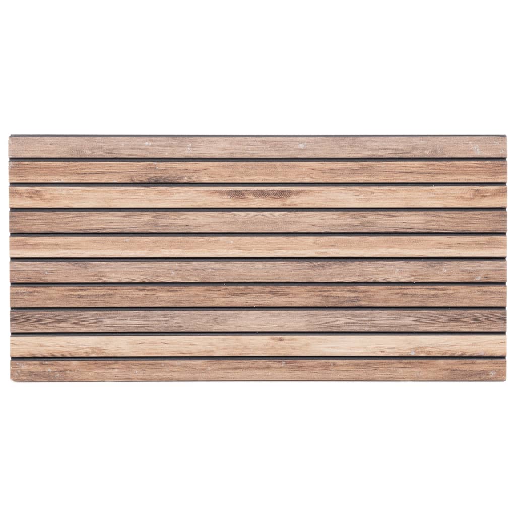 Vidaxx vægpaneler 5 stk 3d 100x50 cm eps lysebrun