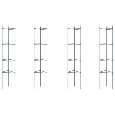 Vidaxl tomatbure 4 stk 154 cm stål og polypropylen