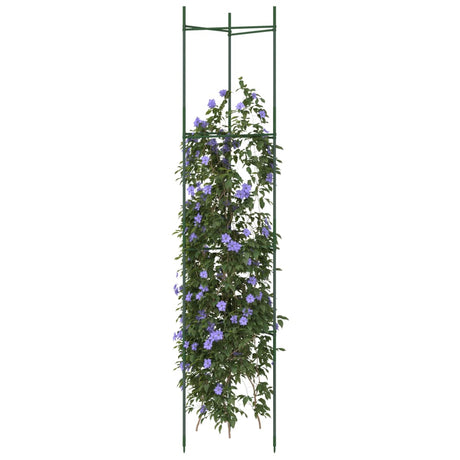 Vidaxl tomatbure 4 stk 154 cm stål og polypropylen