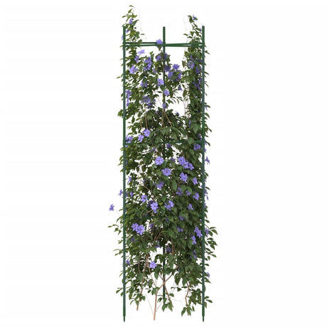 Vidaxl tomatbure 6 stk 116 cm stål og polypropylen