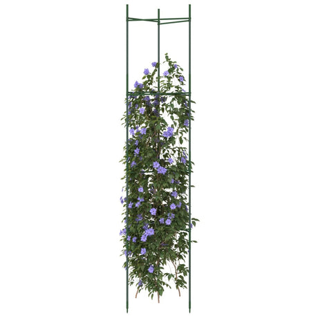 Vidaxl tomatbur 6 stk 154 cm stål og polypropylen