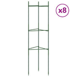 Vidaxl tomatbure 8 stk 116 cm stål og polypropylen
