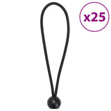 Vidaxl spændelastikker med kugler 25 stk 21x0,5 cm