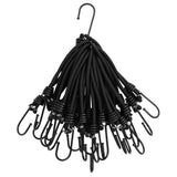 Vidaxl spændelastik med kroge 25 stk 17 cm