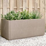 Vidaxx plantekasse 80x36x35 cm polypropylen lysebrun