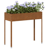 Vidaxx plantekasse 100,5x40,5x90 cm vejrbestandigt stål