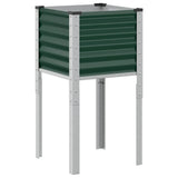 Vidaxx plantekasse grøn 45x45x88 cm stål