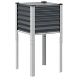 Vidaxx plantekasse antracit 45x45x88 cm stål