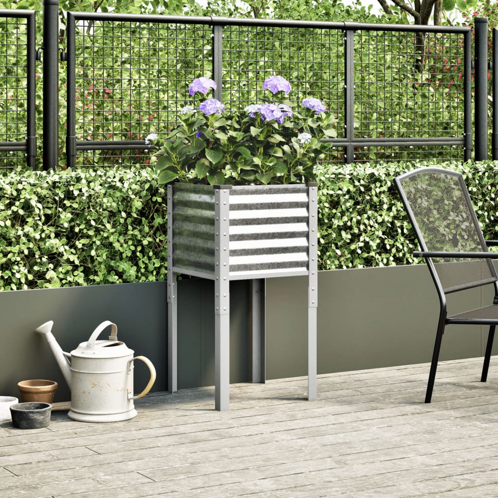 Vidaxx plantekasse 45x45x88 cm galvaniseret stål