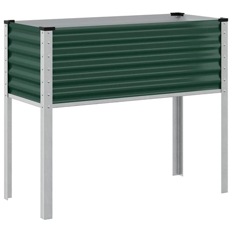 Vidaxx plantekasse grøn 100x45x90 cm stål