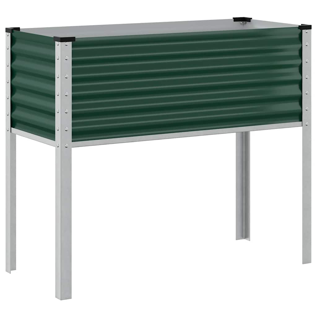 Vidaxx plantekasse grøn 100x45x90 cm stål