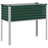 Vidaxx plantekasse grøn 100x45x90 cm stål