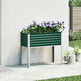 Vidaxx plantekasse grøn 100x45x90 cm stål