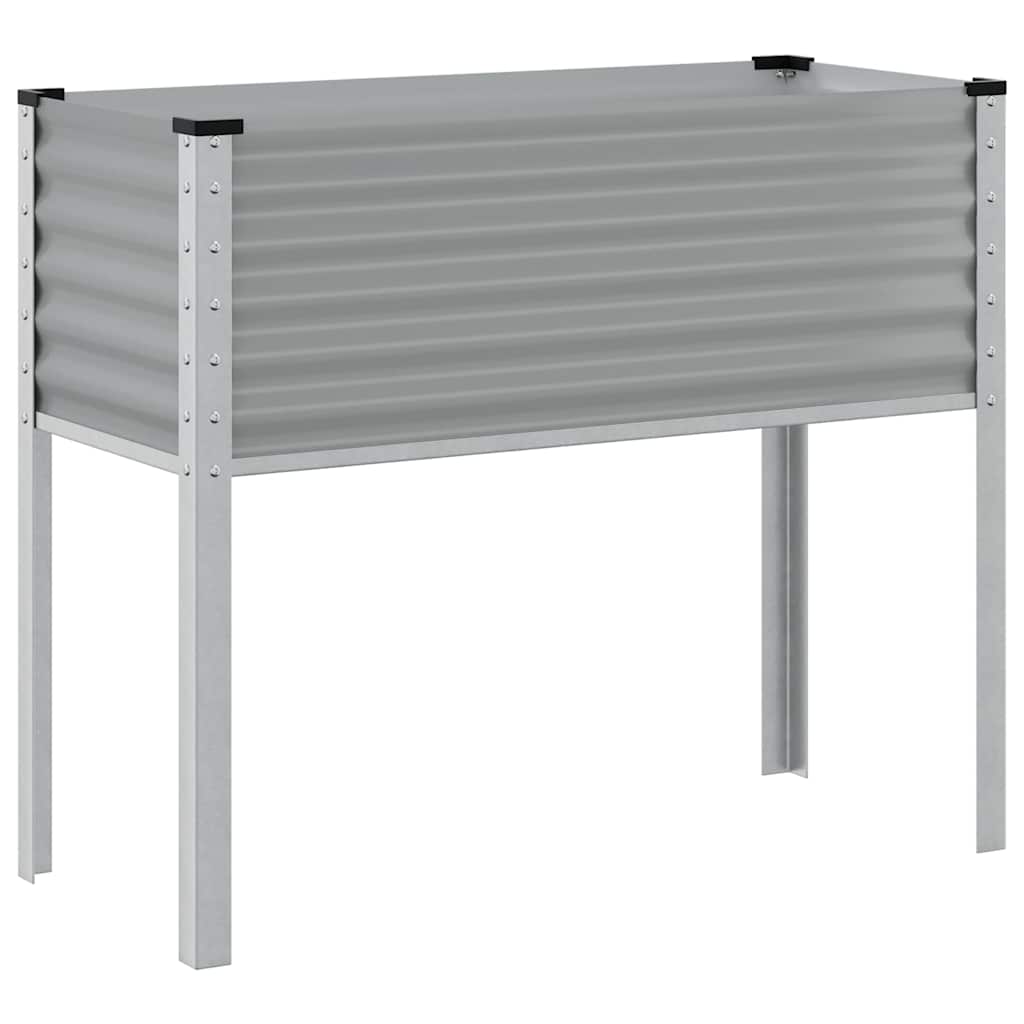Vidaxx plantekasse 100x45x90 cm stålgrå