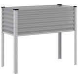 Vidaxx plantekasse 100x45x90 cm stålgrå