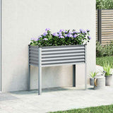 Vidaxx plantekasse 100x45x90 cm stålgrå