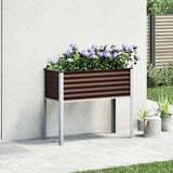 Vidaxx plantekasse brun 100x45x90 cm stål