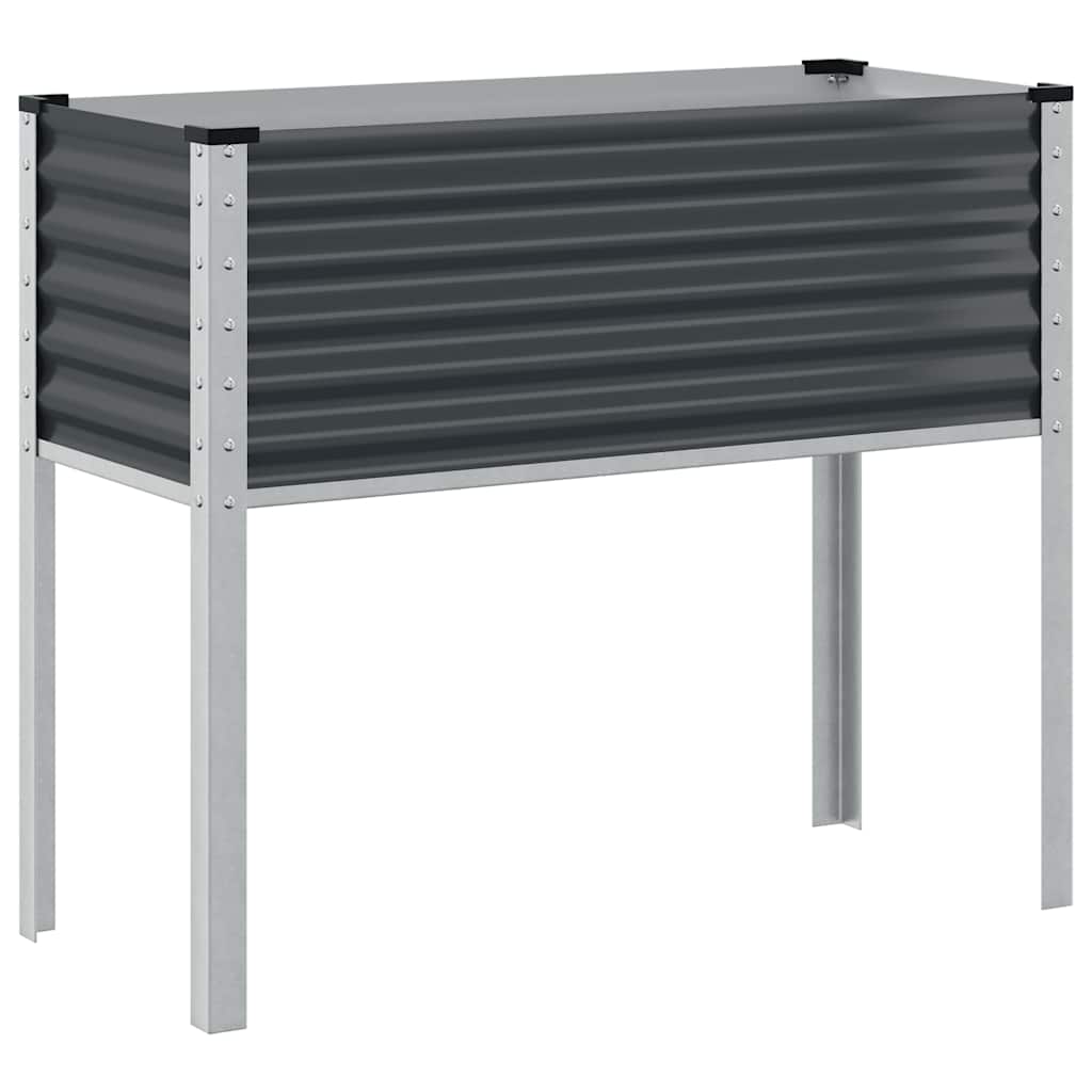 Vidaxx plantekasse antracit 100x45x90 cm stål