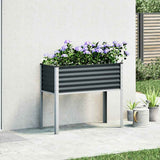 Vidaxx plantekasse antracit 100x45x90 cm stål