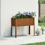 Vidaxx plantekasse 100x45x90 cm vejrbestandigt stål