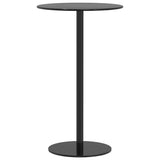 Vidaxl tuintafel rond ø60x105 cm staal zwart