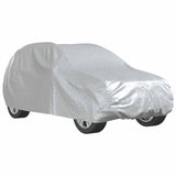 Vidaxxl autocover til SUV med spænderemme, helt sølvfarvet