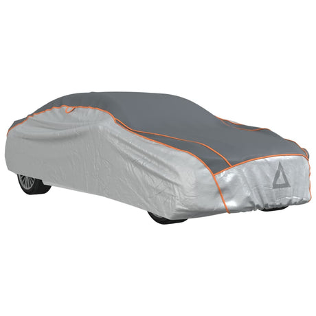 Vidaxxl autocover til sedan haglbeskyttelse xxl sølv og grå