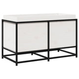 Vidaxx plantekasse 80x40x50 cm massiv fyrretræ hvid
