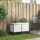 Vidaxx plantekasse 80x40x50 cm massiv fyrretræ hvid