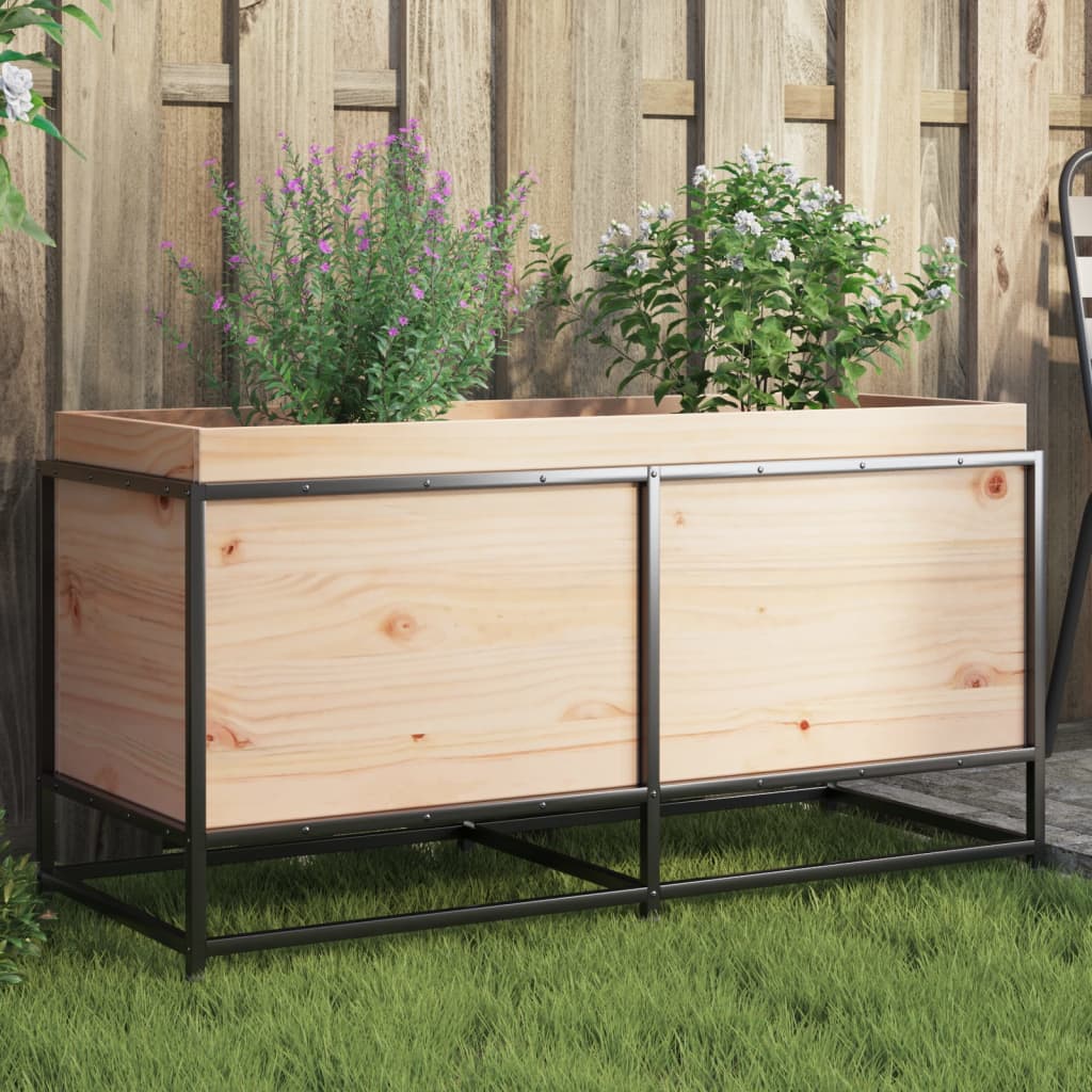 Vidaxx plantekasse 100x40x50 cm massivt fyrretræ