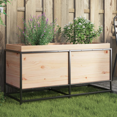 Vidaxx plantekasse 100x40x50 cm massivt fyrretræ