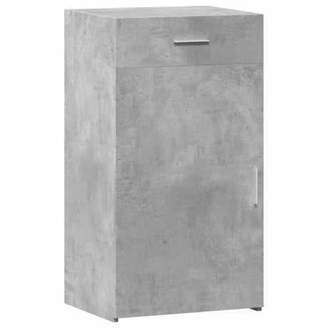 Vidaxl dressoir 50x42,5x93 cm bewerkt hout betongrijs