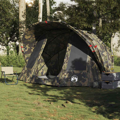 VidaXL fisketelt 5-personers vandtæt camouflage