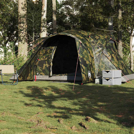 VidaXL kuppeltelt 6-personers vandtæt camouflage