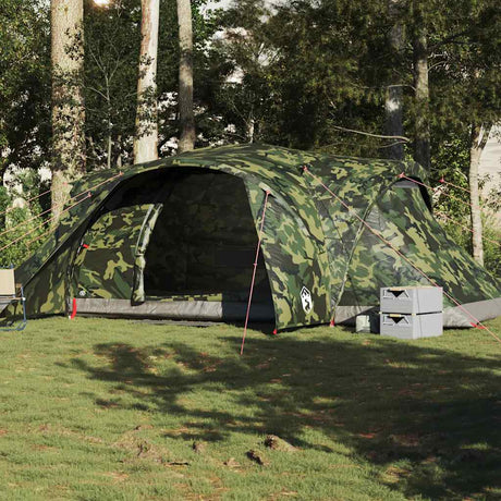 VidaXL kuppeltelt 6-personers vandtæt camouflage