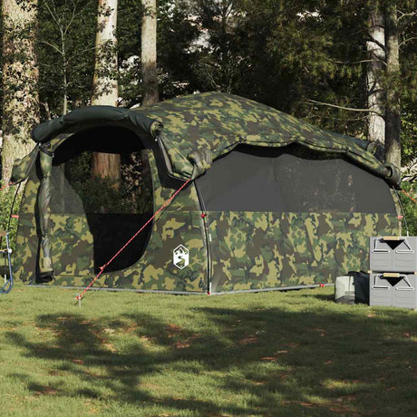 Vidaxx tunneltelt 6-personers vandtæt camouflage