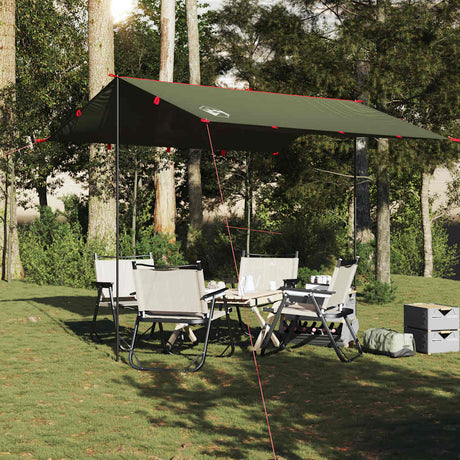 Vidaxx campingfortelt vandtæt 306x306 cm olivengrøn