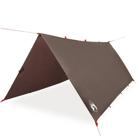 Vidaxx campingfortelt vandtæt 406x306 cm brun