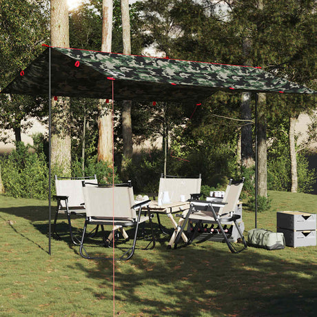 Vidaxx campingfortelt vandtæt 406x306 cm camouflage