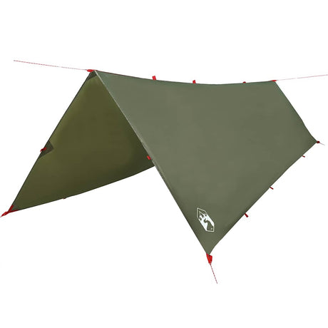 Vidaxx campingfortelt vandtæt 506x306 cm olivengrøn