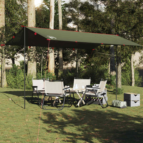 Vidaxx campingfortelt vandtæt 506x306 cm olivengrøn