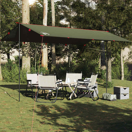 Vidaxx campingfortelt vandtæt 506x306 cm olivengrøn