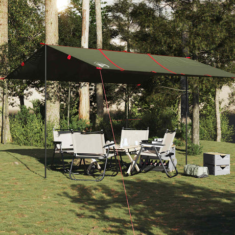 Vidaxx campingfortelt vandtæt 451x420 cm olivengrøn