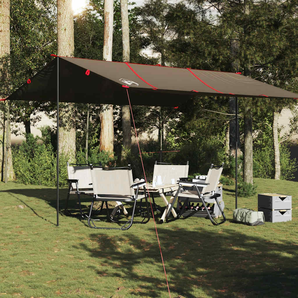 Vidaxx campingfortelt vandtæt 451x420 cm brun