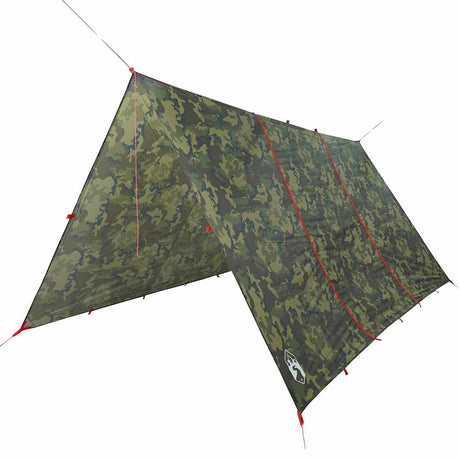 Vidaxx campingfortelt vandtæt 451x420 cm camouflage