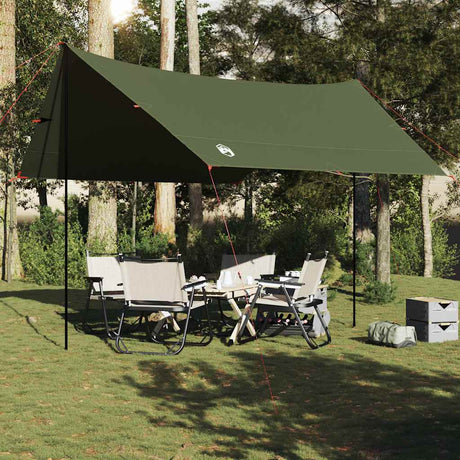 Vidaxx campingfortelt vandtæt 462x306x211 cm olivengrøn