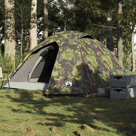 VidaXL kuppeltelt 3-personers vandtæt camouflage