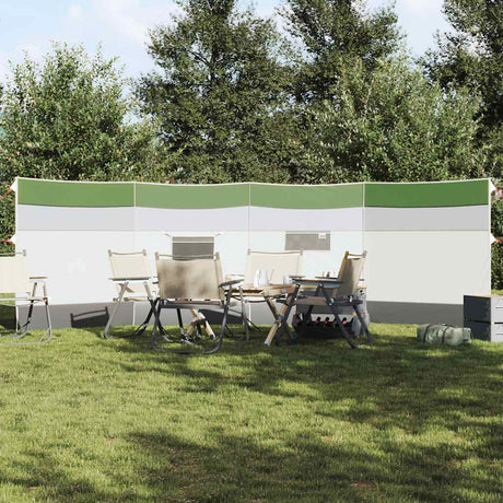 VidaXL forrude camping vandtæt 510x153 cm grøn