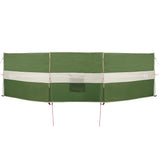 VidaXL forrude camping vandtæt 490x123 cm grøn